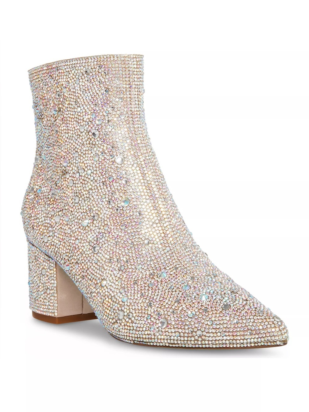 Betsey Johnson Kyla Silver Ankle Boots
